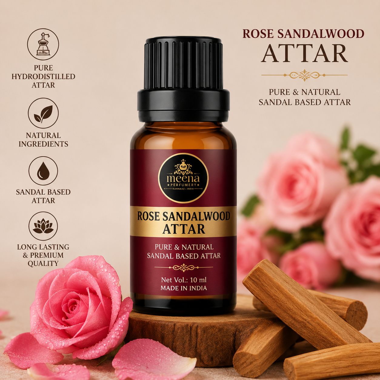 ROSE SANDALWOOD ATTAR